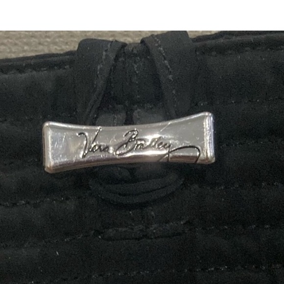 Vera Bradley Leopard Lined Black Quilted Large Tote Excellent condition - Picture 8 of 10